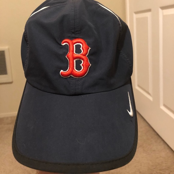nike dri fit red sox hat